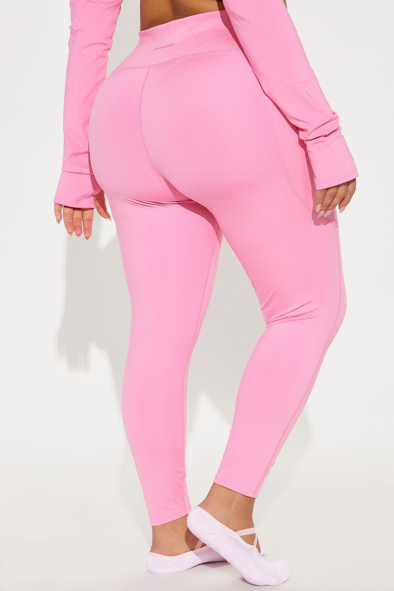 Vital Form 7/8 Elevate Active Legging - Bubblegum Pink Product Image