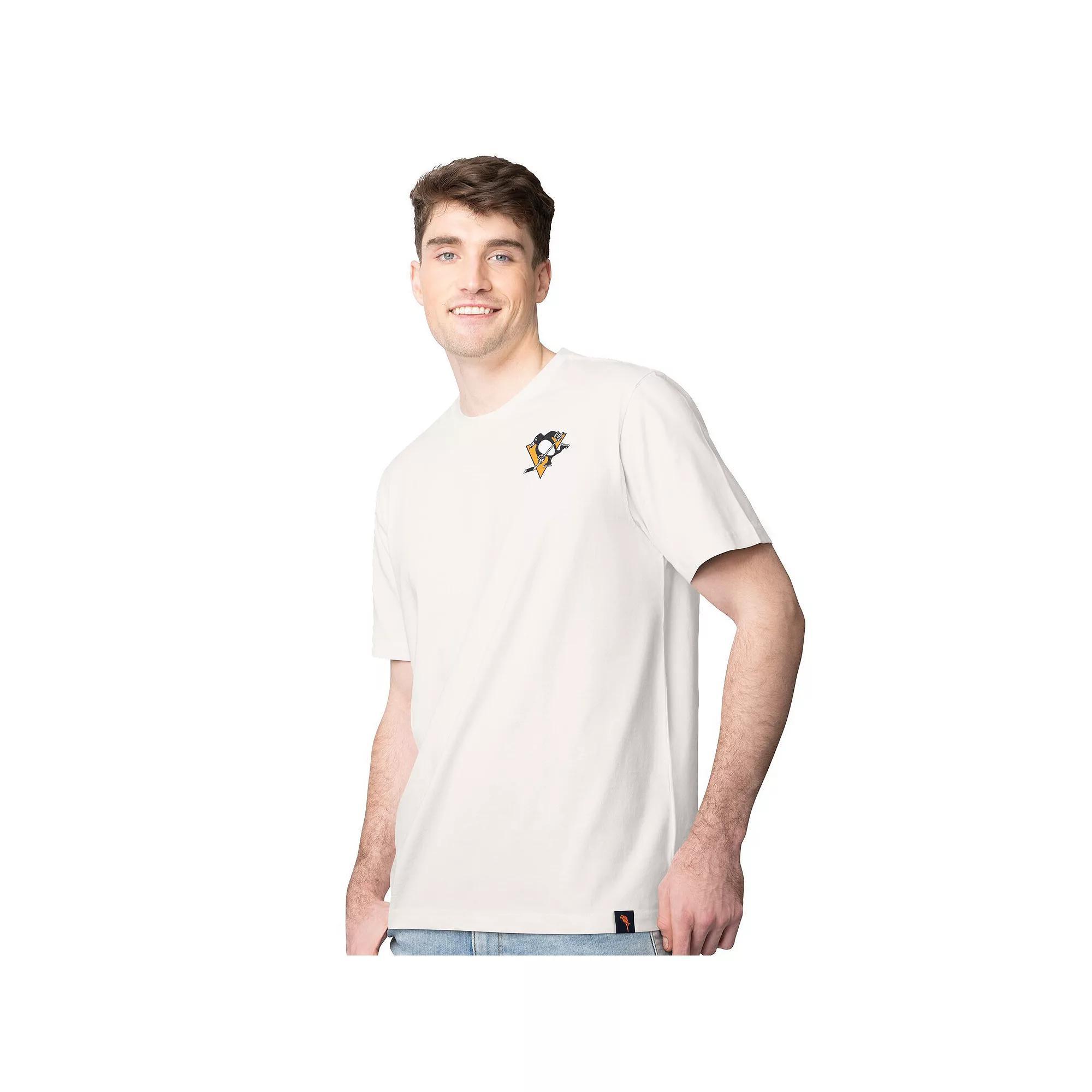 Men's Margaritaville  Cream Pittsburgh Penguins Time Flies T-Shirt, Size: 2XL, Beige Product Image