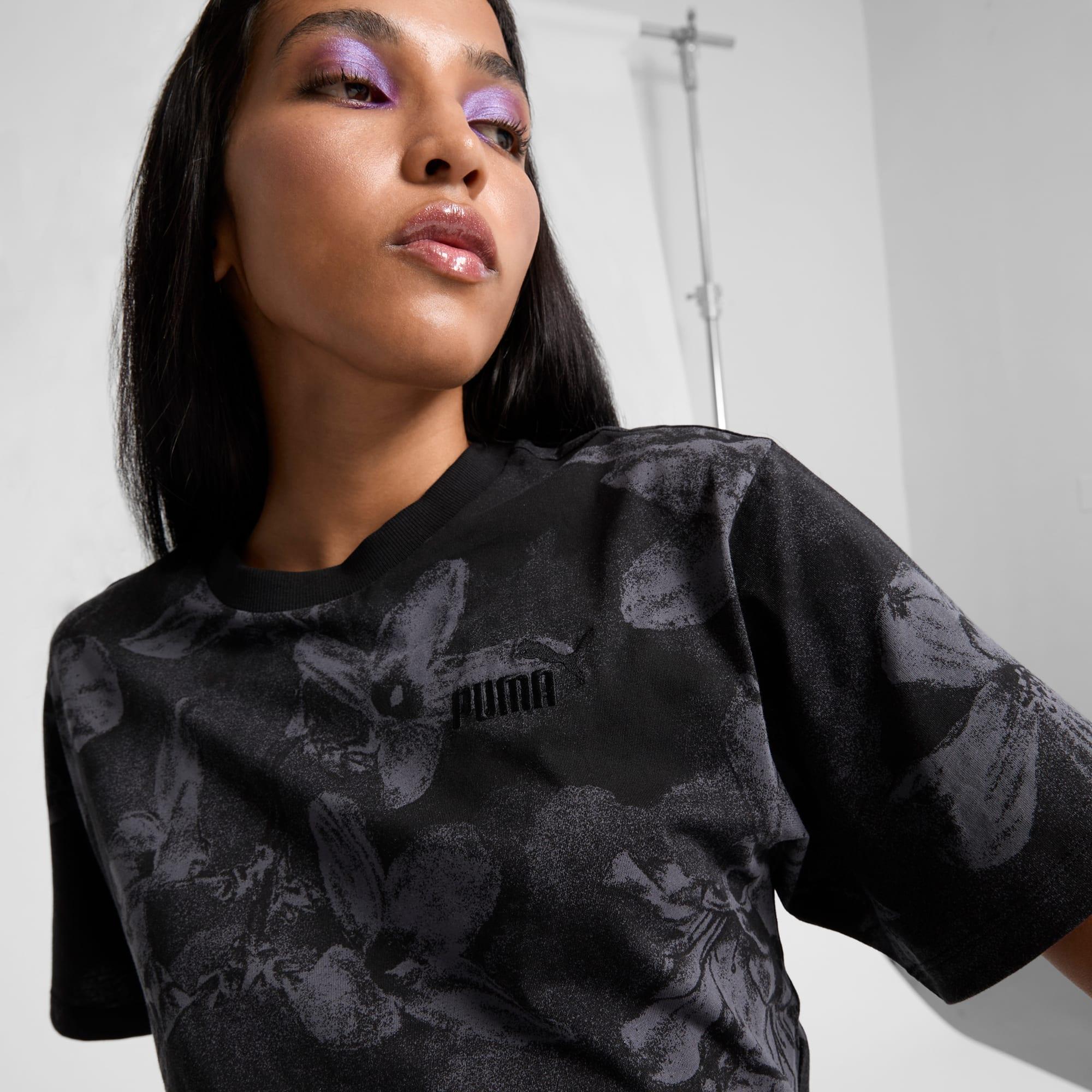 ESS+ Floral AOP Women's Tee Product Image