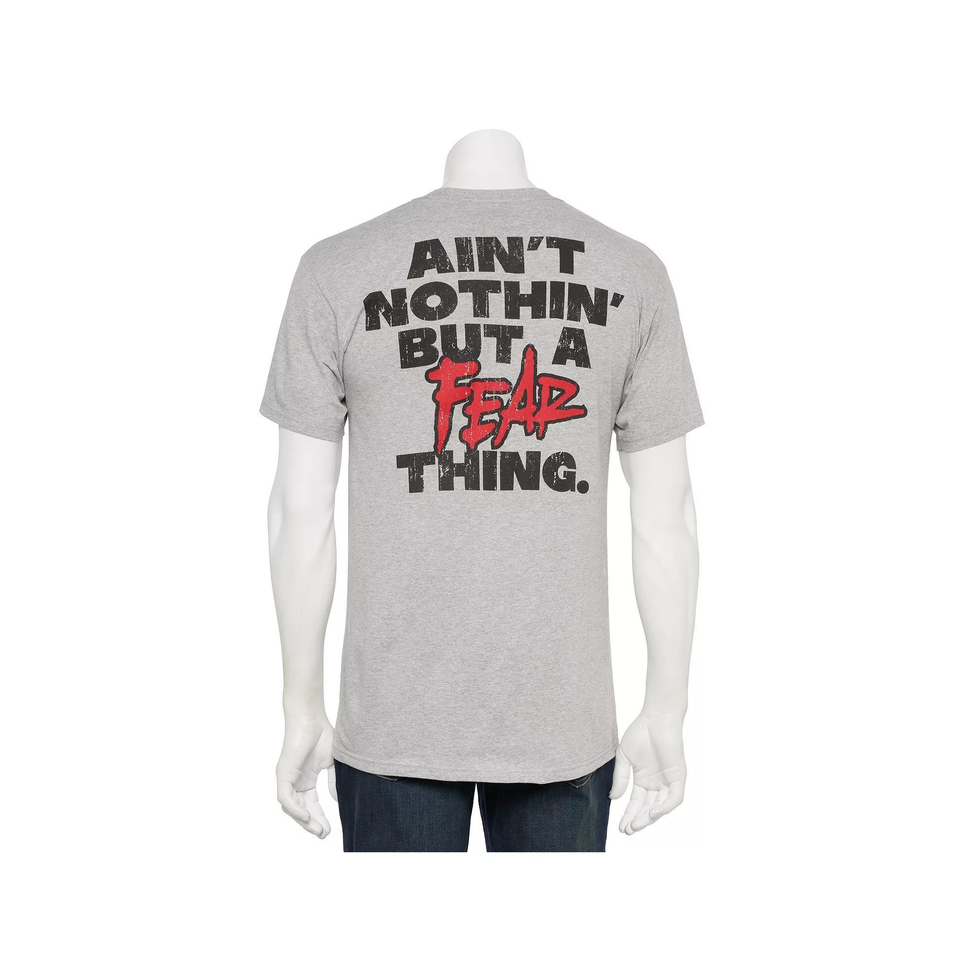 Men's No Fear "Nothin But A Fear Thing" Graphic Tee, Size: XL, Grey Product Image