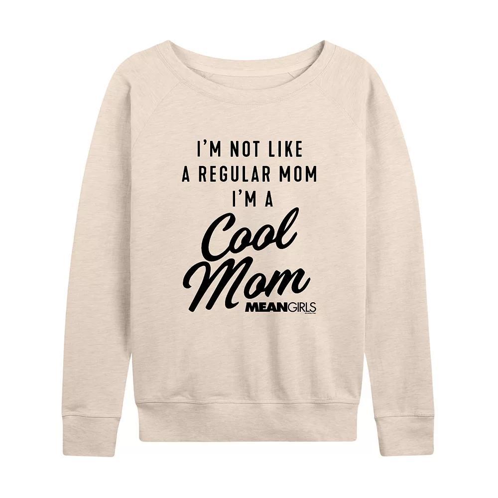 Womens Mean Girls Cool Mom French Terry Long Sleeve Tee Product Image