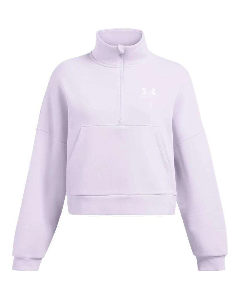 UA Icon Fleece Womens Oversized  Zip Product Image