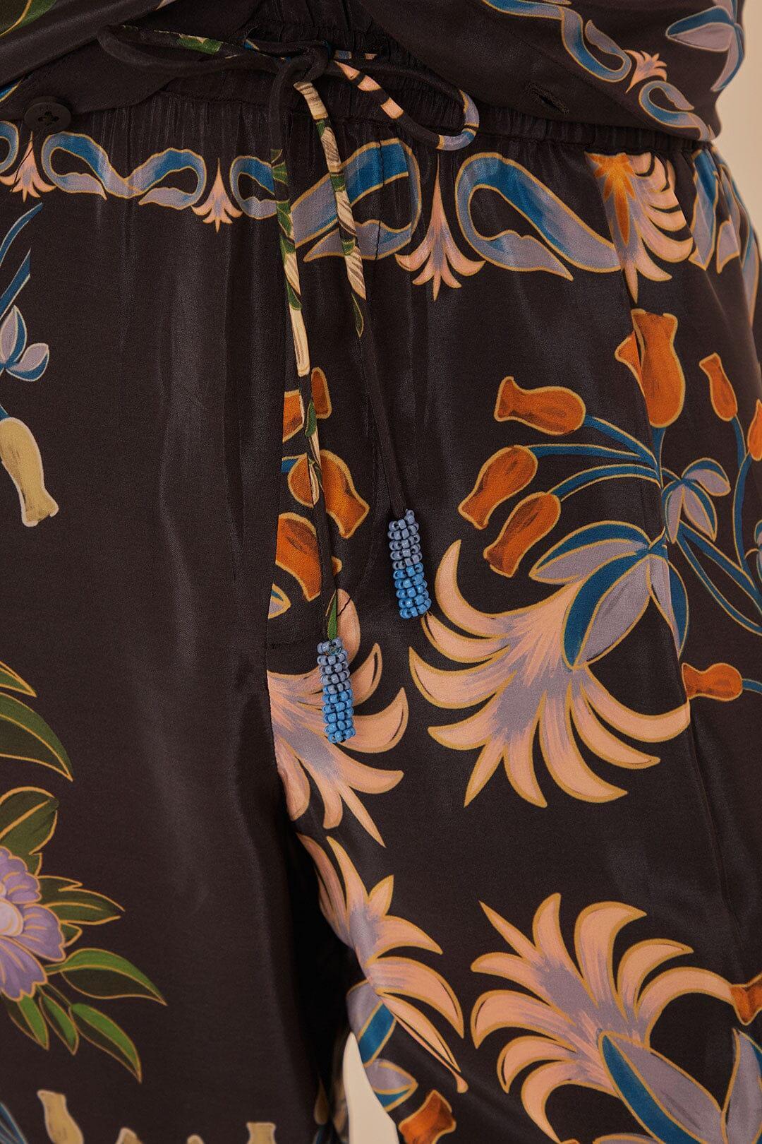 Black Winter Garden Pants Product Image