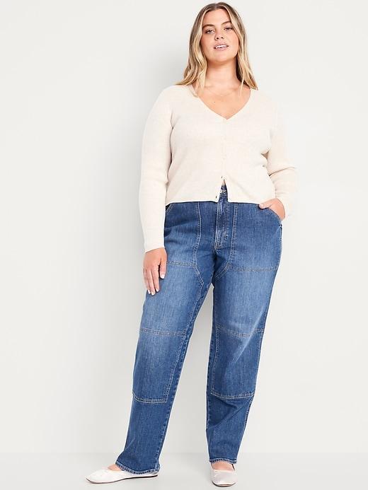 High-Waisted OG Loose Utility Jeans Product Image