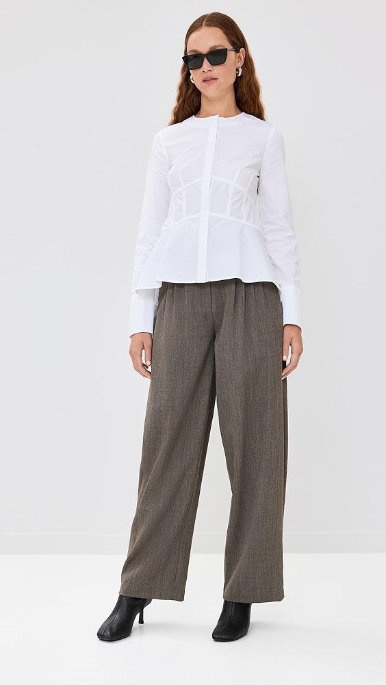 CO Pleated Trousers | Shopbop Product Image
