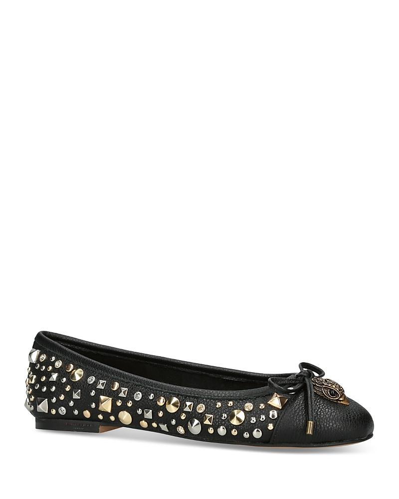 Kurt Geiger London Womens Eagle Head & Bow Ballerina Flats Product Image
