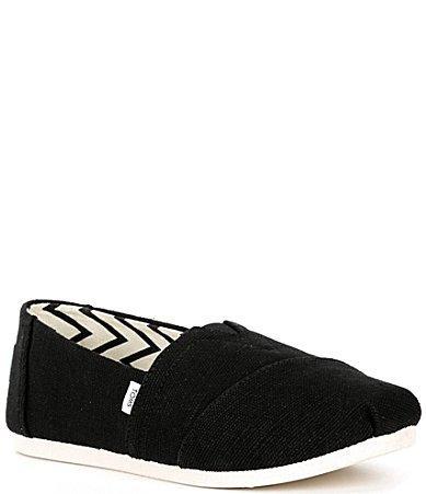 TOMS Womens Classic Alpargata Heritage Canvas Slip Product Image
