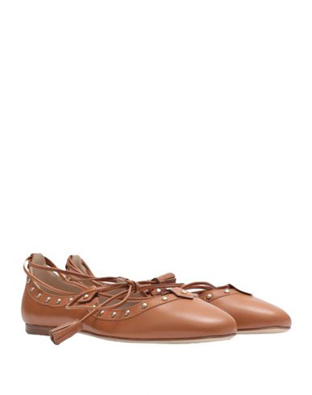 TOD'S Ballet Flats In Brown Product Image