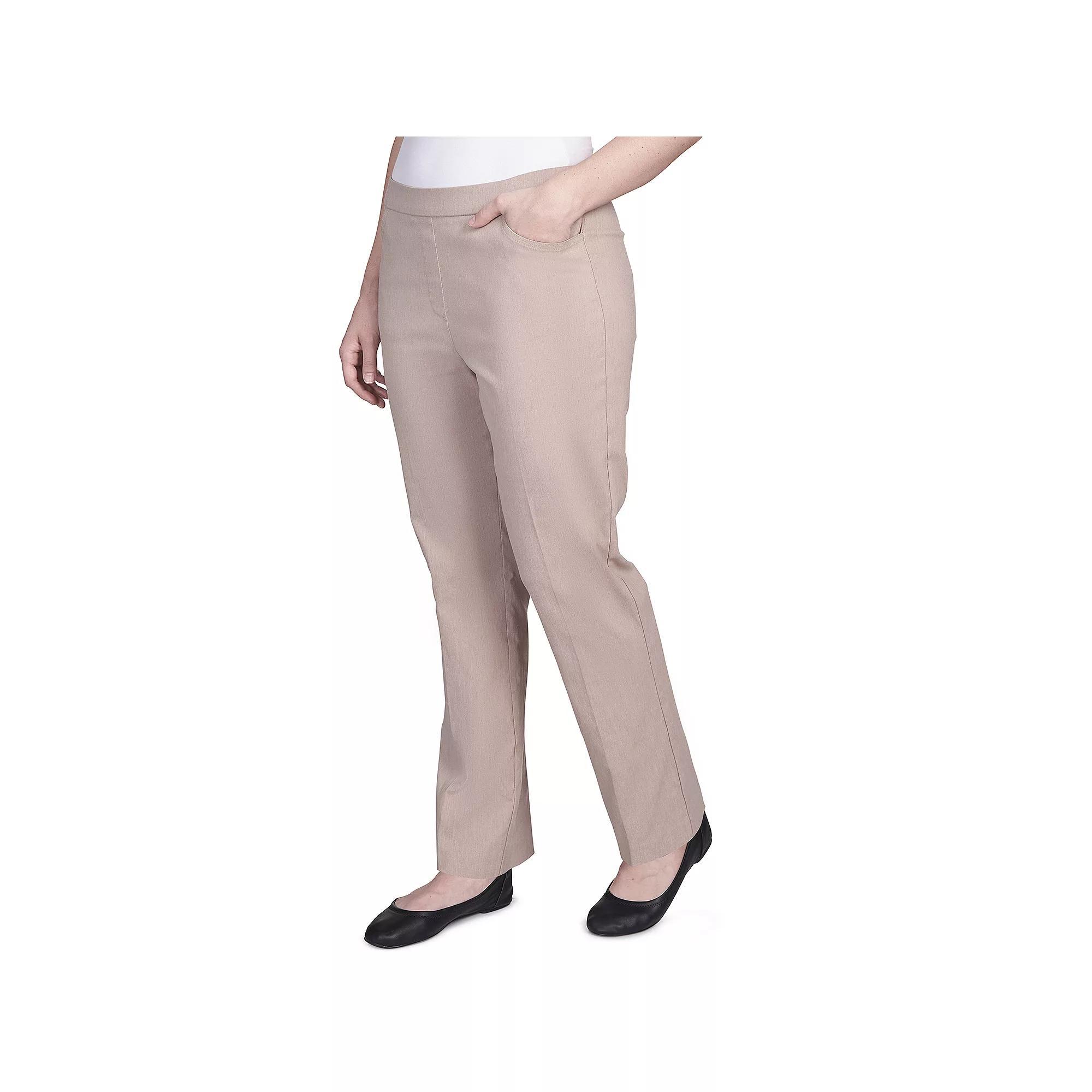 Petite Alfred Dunner Allure Proportioned Pants, Womens Product Image