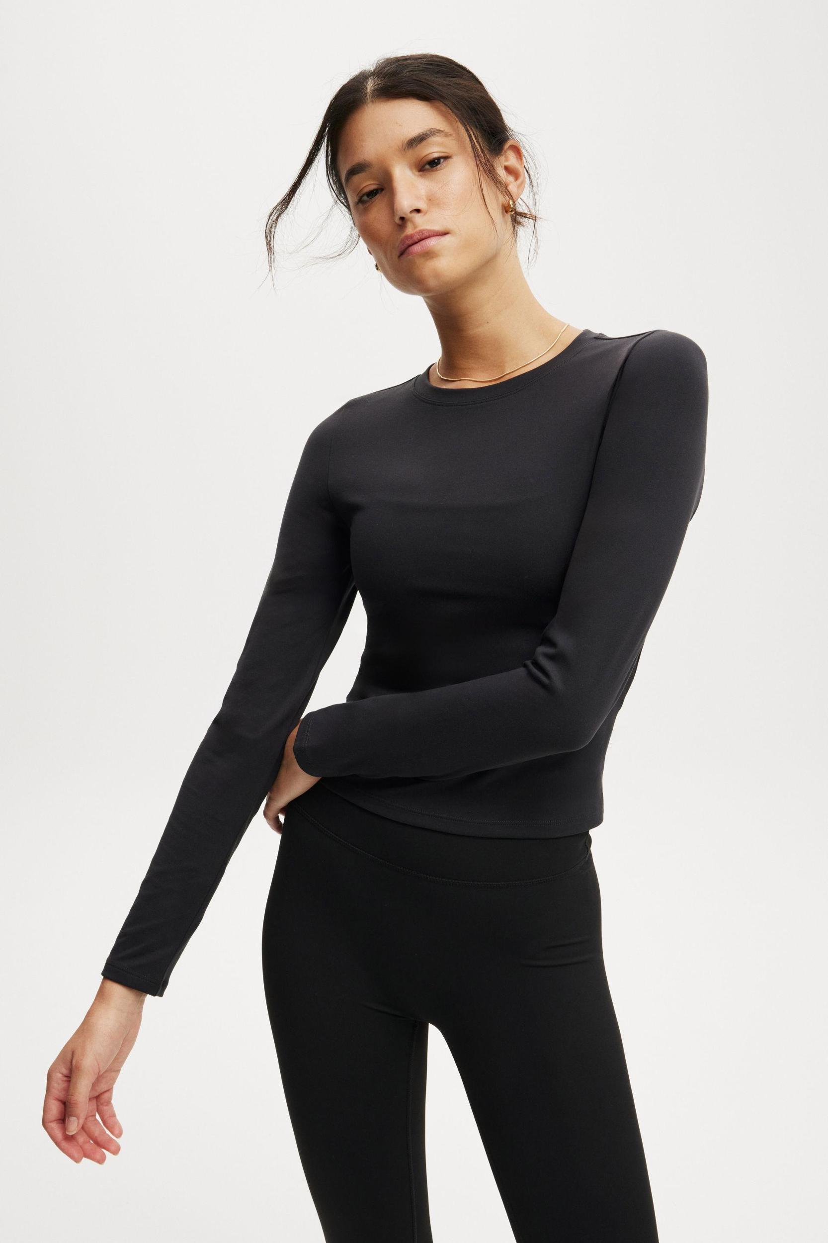 Ultra Soft Fitted Long Sleeve Top Product Image