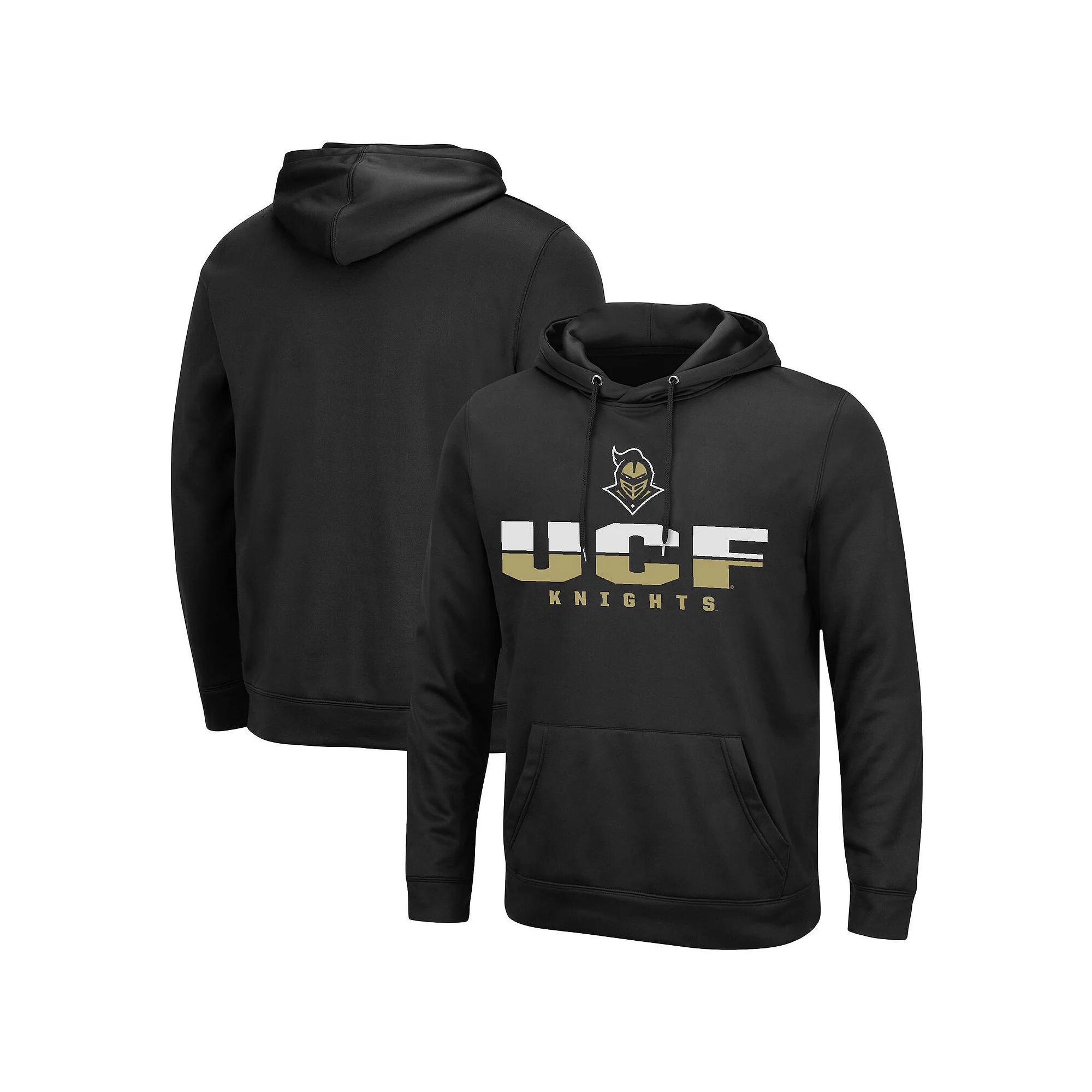Men's Colosseum Black UCF Knights Lantern Pullover Hoodie, Size: 2XL Product Image