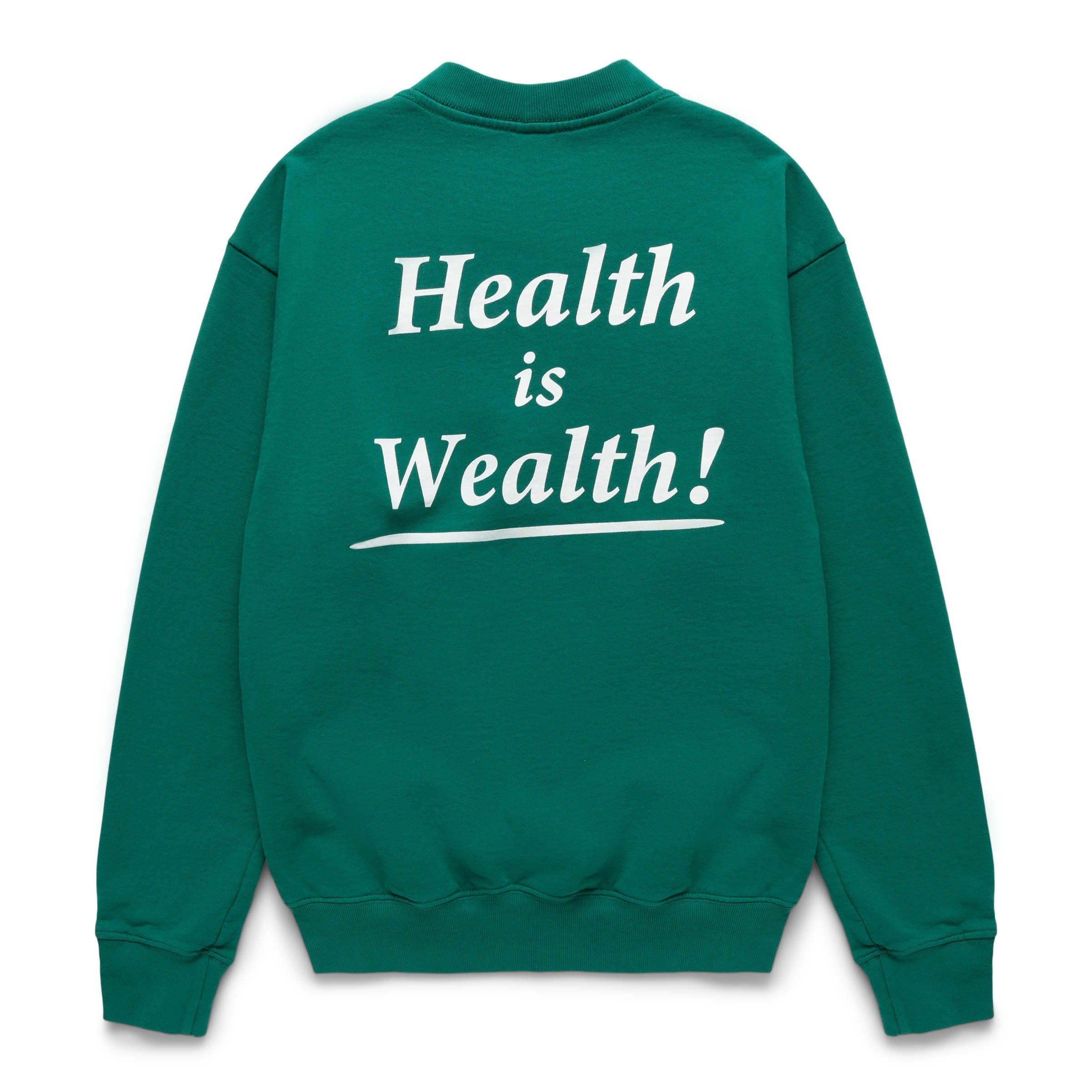 WOMEN'S HEALTH IS WEALTH CREWNECK Product Image