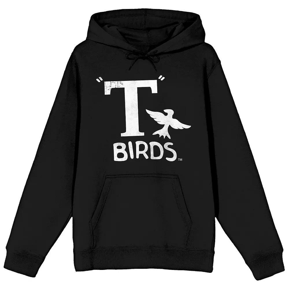 Men's Grease T-Birds Graphic Hoodie, Size: Large, Black Product Image