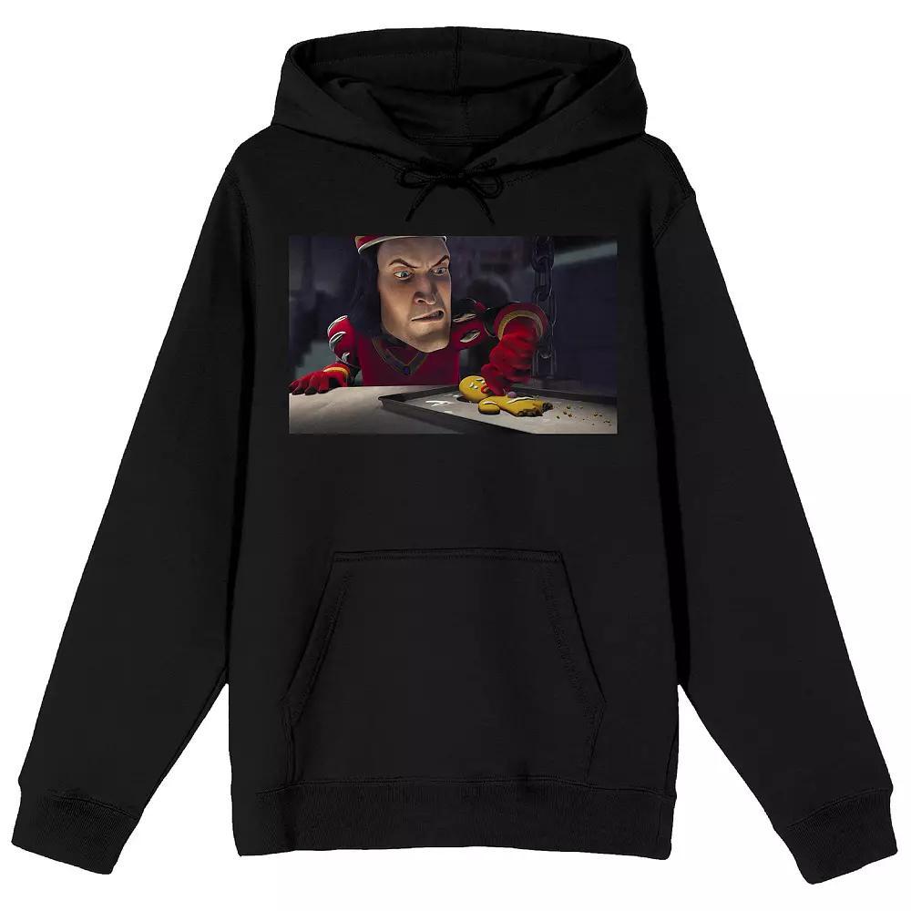 Men's Shrek Lord Farquaad Graphic Hoodie, Size: Medium, Black Product Image