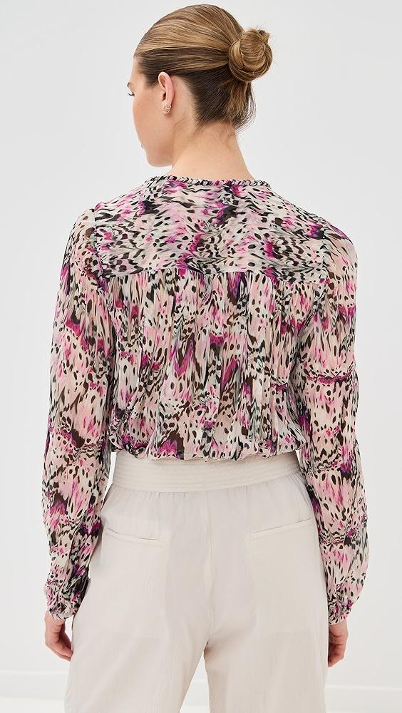 Isabel Marant Ametissa Long Sleeve Blouse | Shopbop Product Image