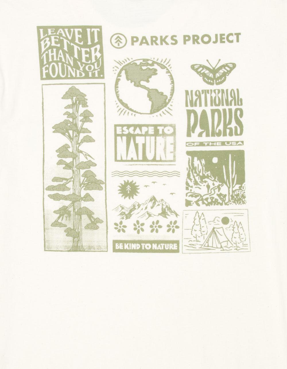 PARKS PROJECT Leave It Better Mens Pocket Tee - NATURAL Product Image