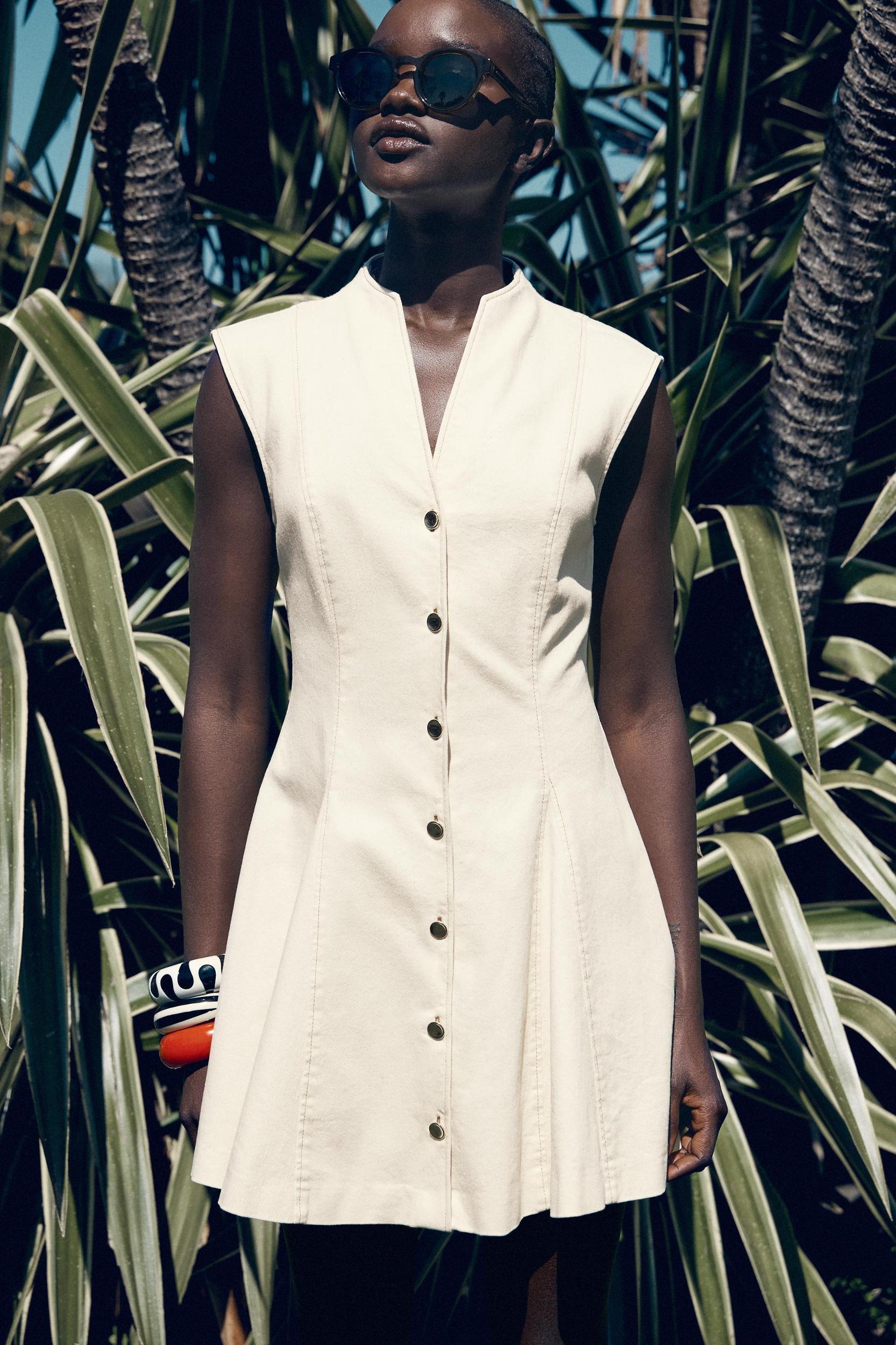 SLEEVELESS MINI DRESS Product Image