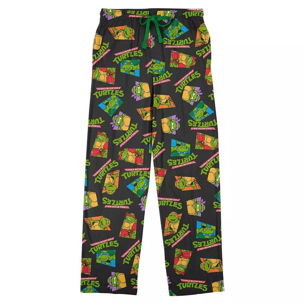 Men's Teenage Mutant Ninja Sleep Pants, Size: XXL, Black Product Image