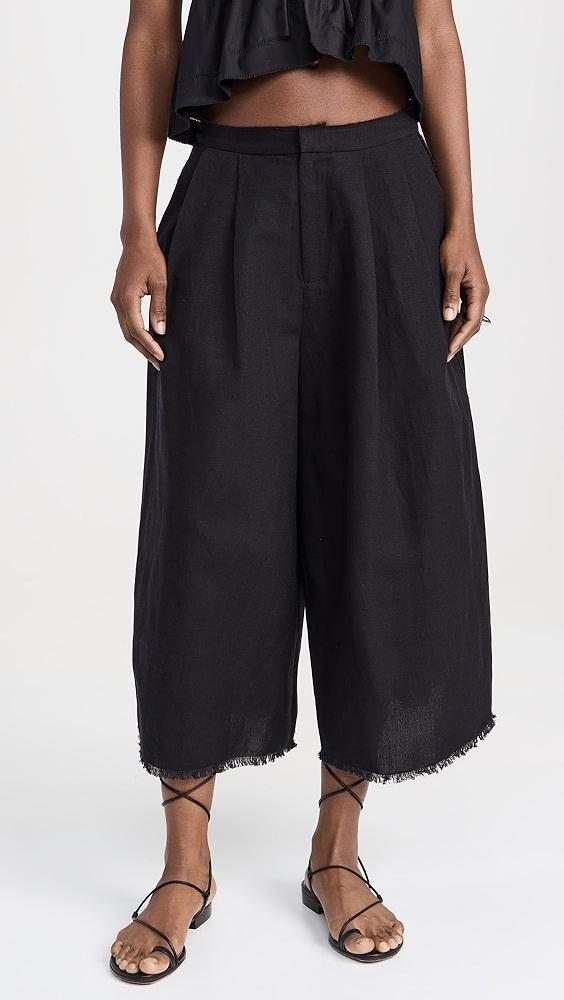Sea Lara Linen Cropped Pants | Shopbop Product Image