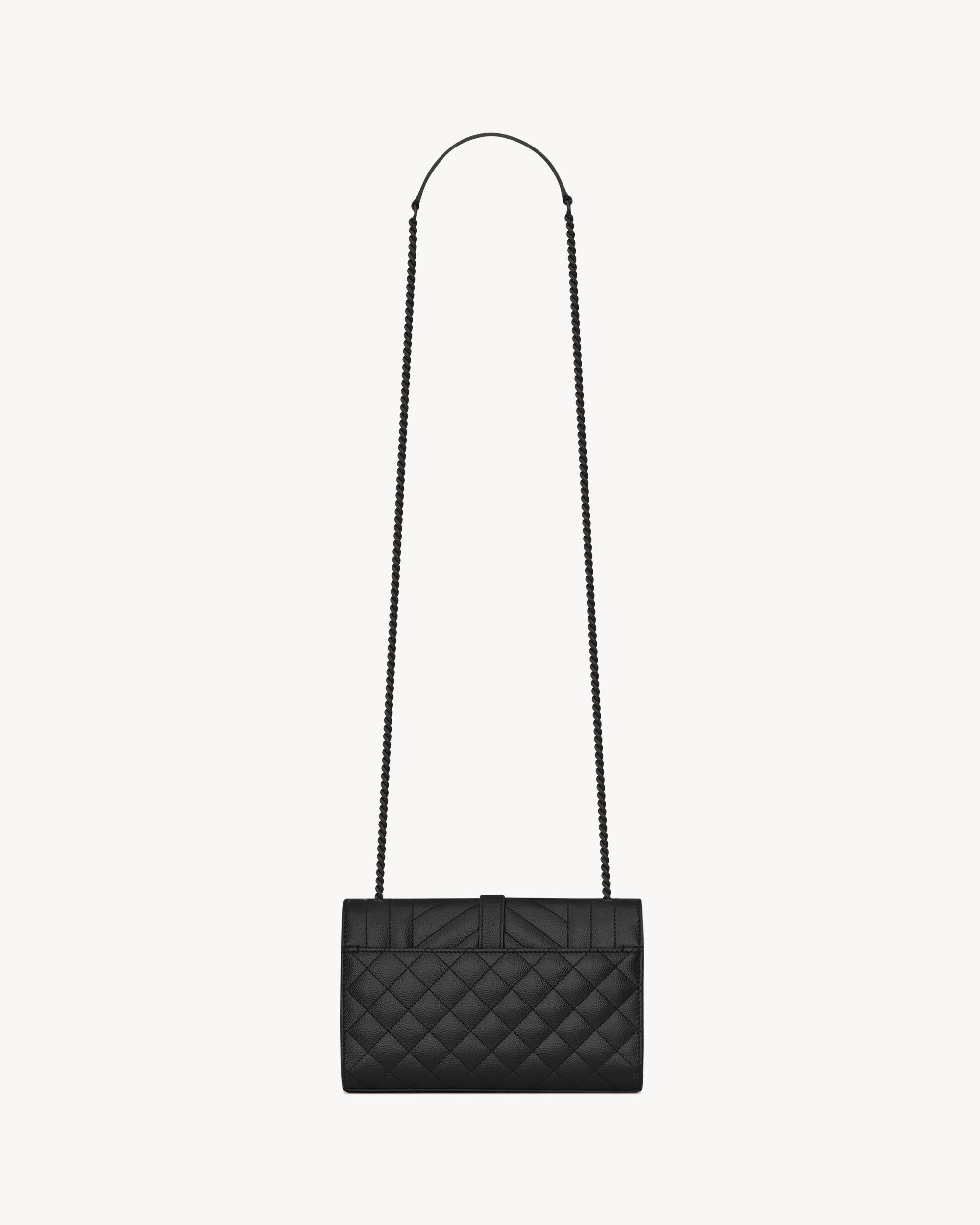 ENVELOPE SMALL IN QUILTED GRAIN DE POUDRE EMBOSSED LEATHER Product Image