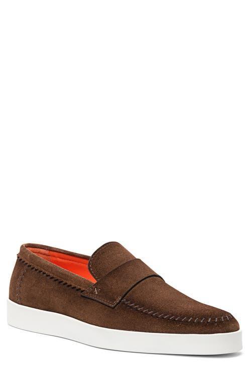 Mens Fletcher Perforated Suede Slip-On Sneakers Product Image