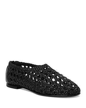 Simkhai Womens Eden Woven Ballet Flats Product Image