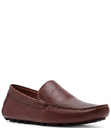Steve Madden Mens Bernie Slip On Leather Driver Loafers Product Image