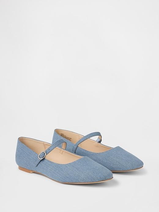 Mesh Mary Jane Flats Product Image