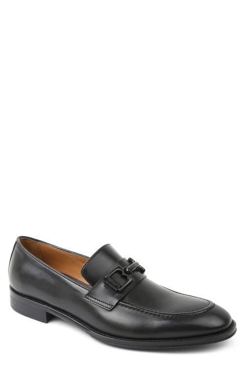 Mens Alpha Leather Penny Loafers Product Image