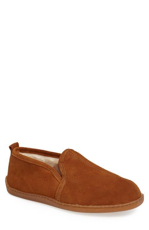 Minnetonka Mens Suede Romeo Slippers Product Image