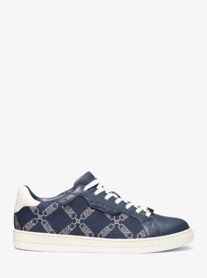 Keating Empire Logo Jacquard and Leather Sneaker Product Image