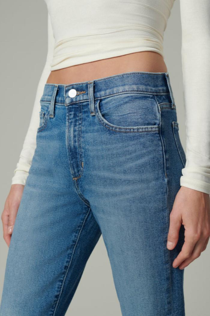 THE CALLIE HIGH RISE CROPPED BOOTCUT // RAW HEM Product Image