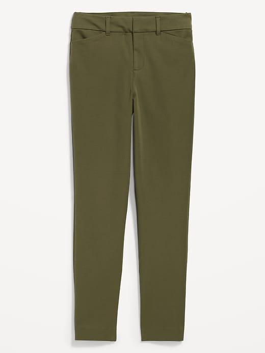 High-Waisted Pixie Skinny Ankle Pants Product Image
