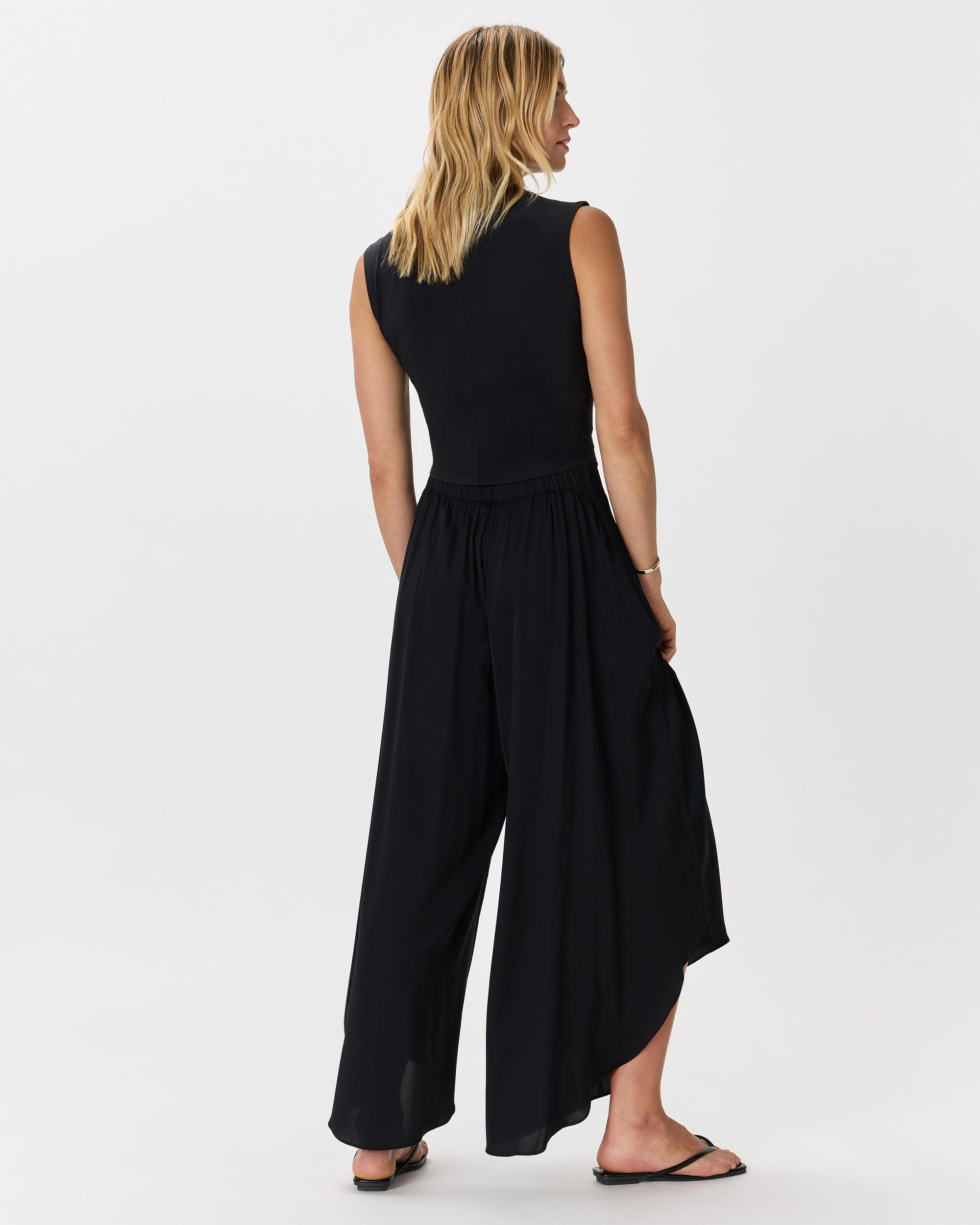 Quince | Women's Washable Stretch Silk Palazzo Pants Mulberry Silk Product Image