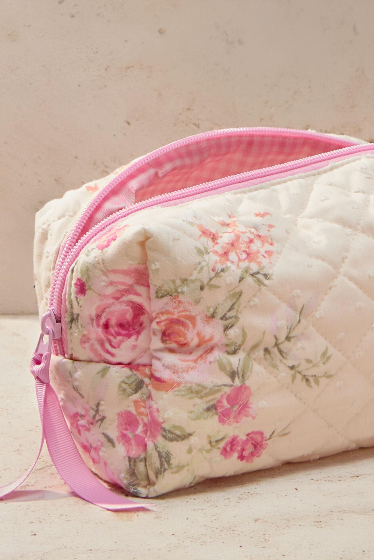 Gracelyn Floral Makeup Bag Product Image