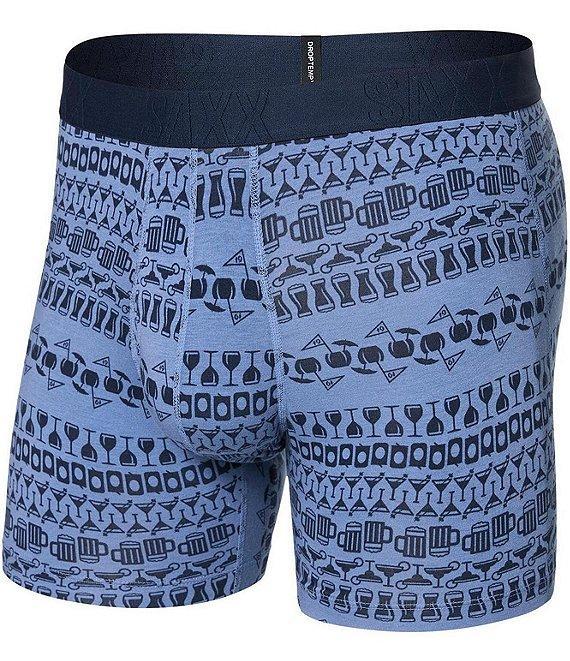 SAXX DropTemp™ Cooling Printed 5#double; Inseam Boxer Briefs Product Image
