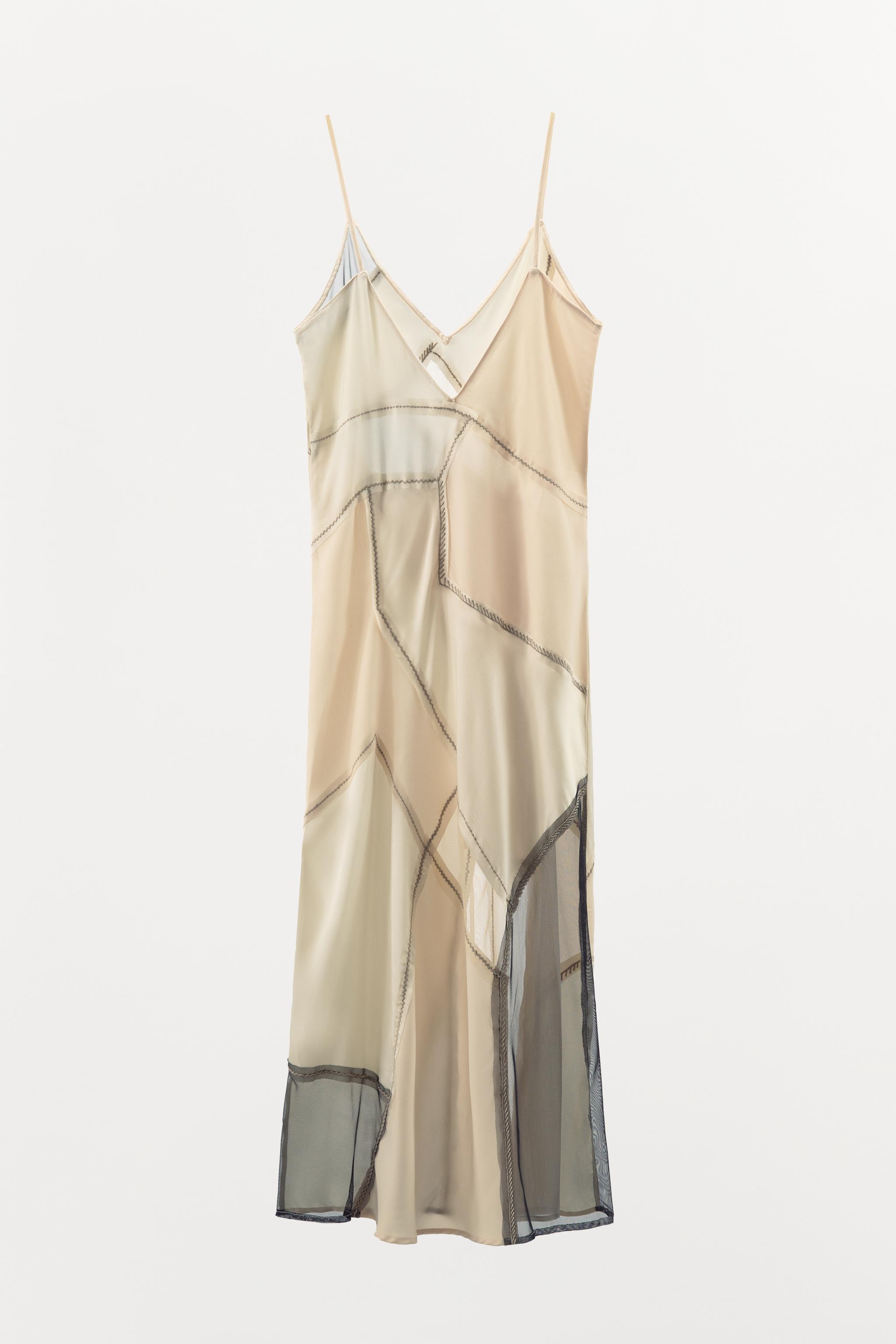 PATCHWORK COMBINATION DRESS Product Image