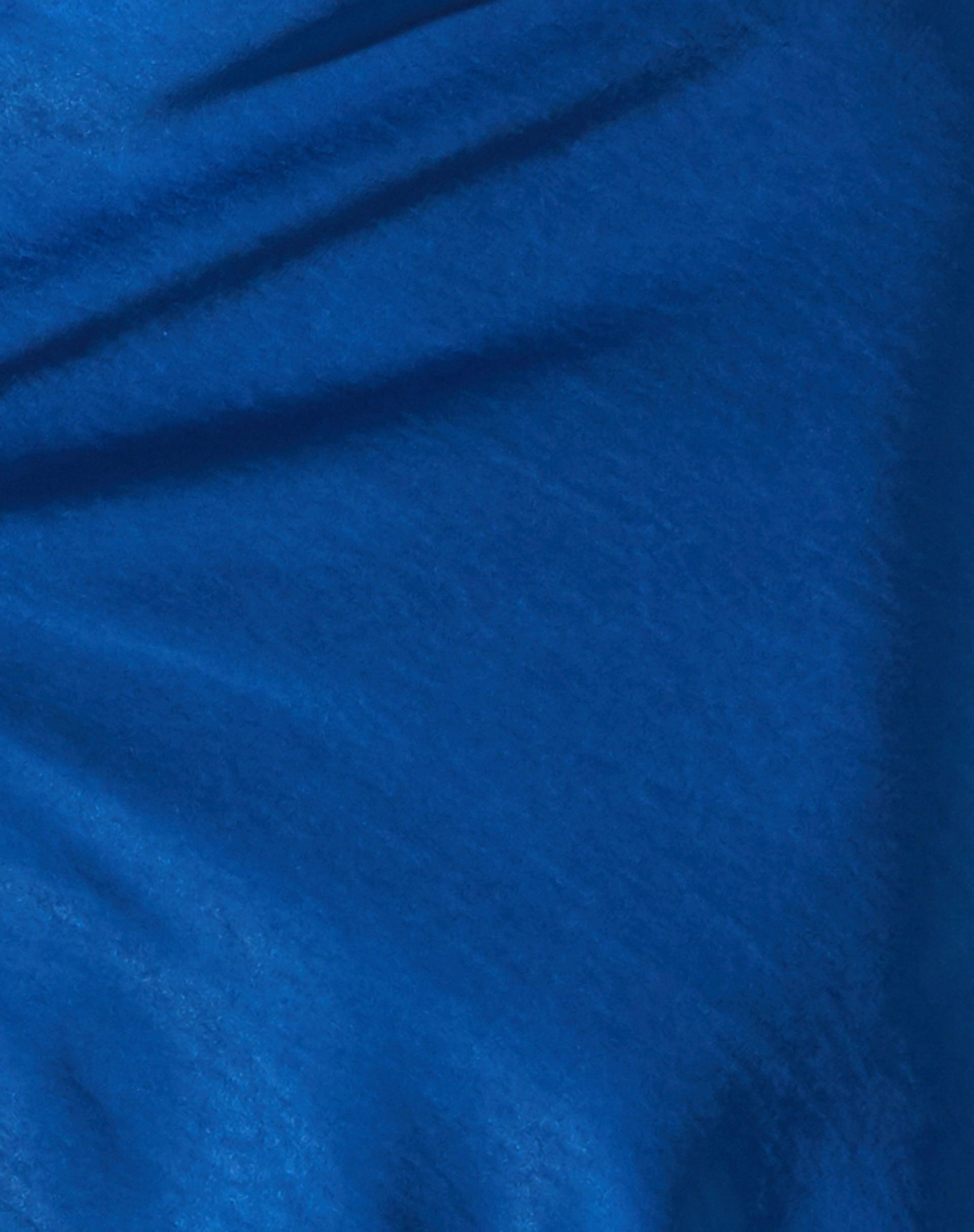 Shantique Midi Dress in Satin Blue Product Image