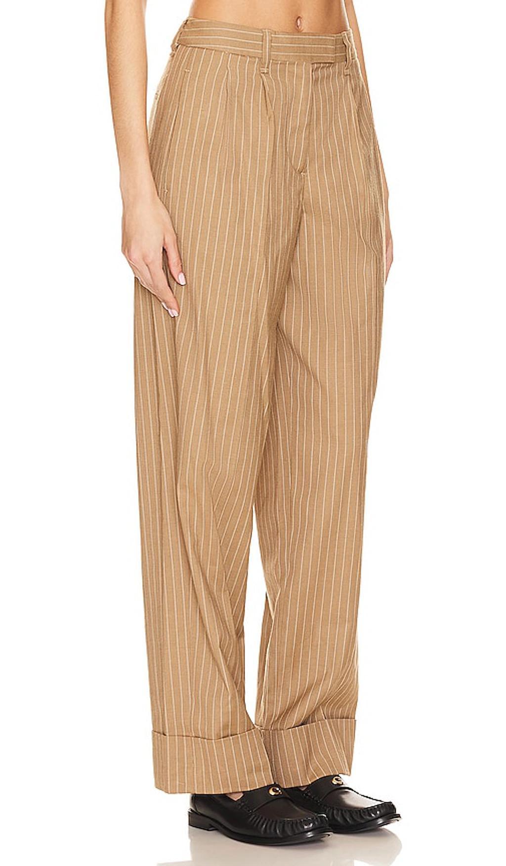RAG & BONE Marianne Wool Pant In Brown Product Image