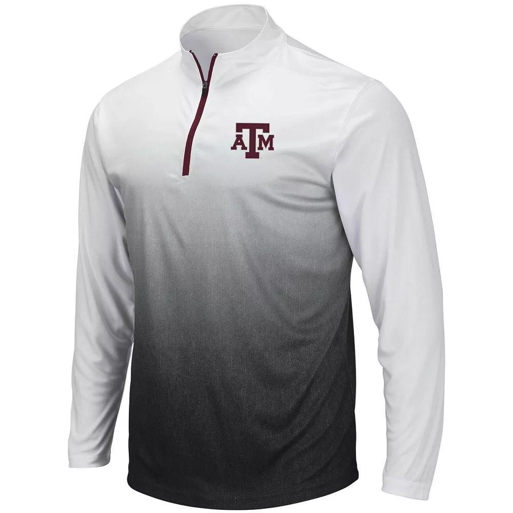 Men's Colosseum Gray Washington State Cougars Magic Team Logo Quarter-Zip Jacket, Size: 2XL, Wsc Grey Product Image