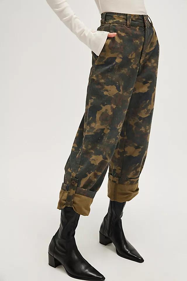 Cleo Camo Chino Pants Product Image