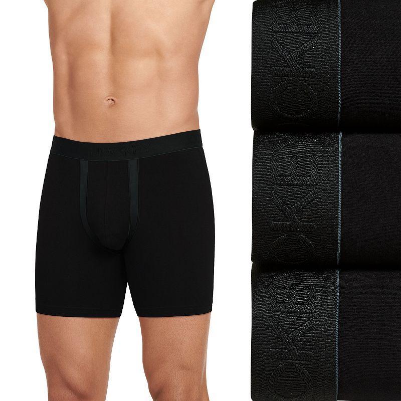 Mens Jockey 3-Pack Chafe Proof Pouch Microfiber 6 Boxer Brief Product Image