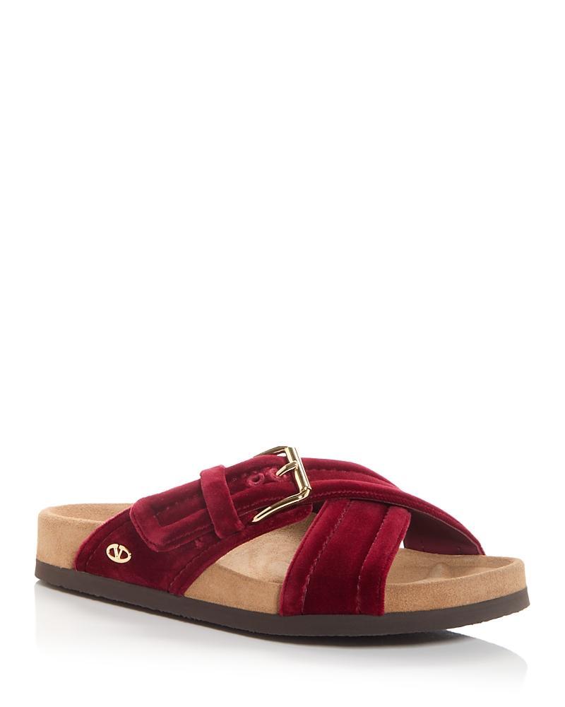 Anywhere Crisscross Buckle Slide Sandals Product Image