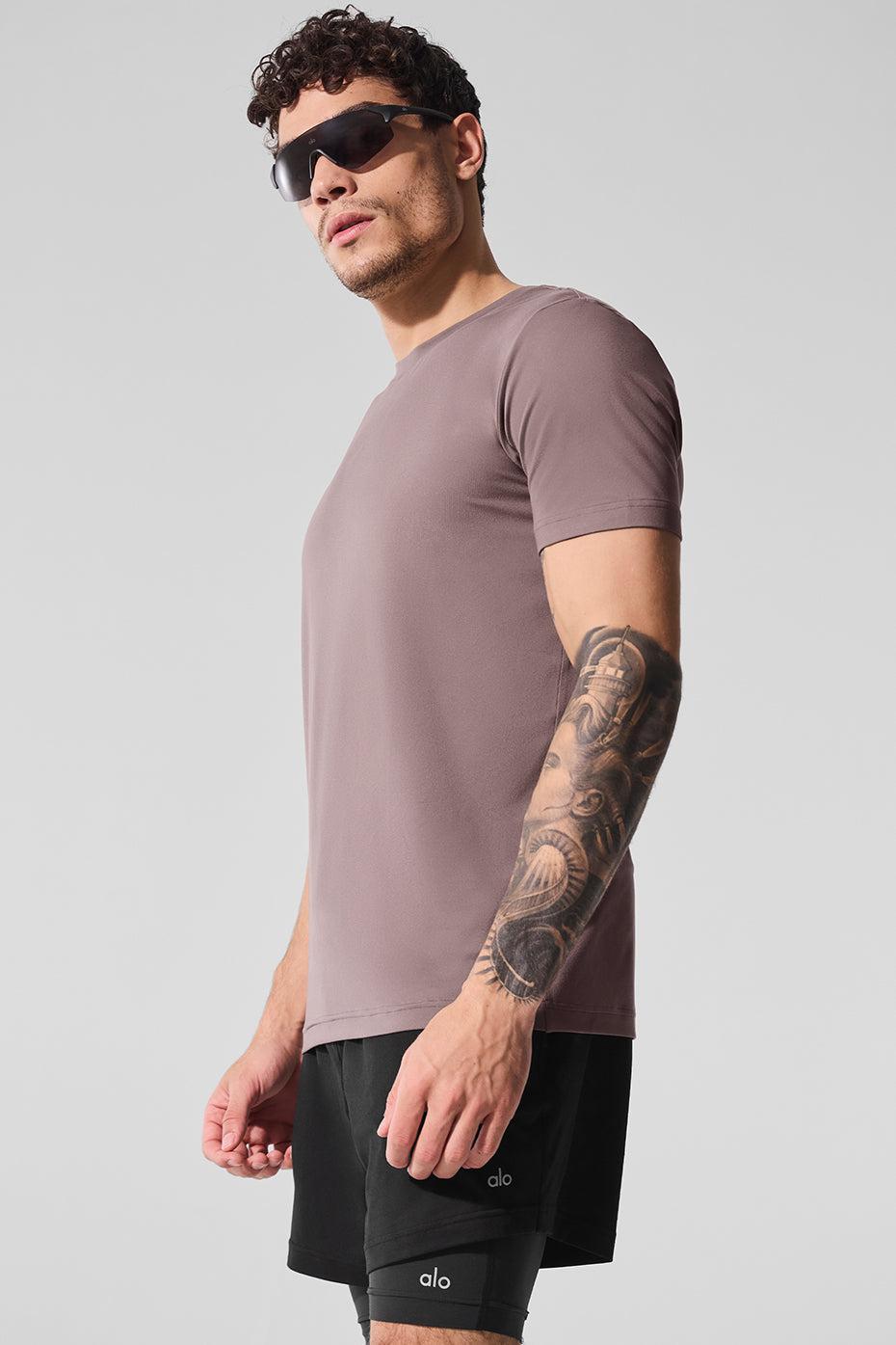 Conquer Reform Crewneck Short Sleeve - Mushroom Product Image