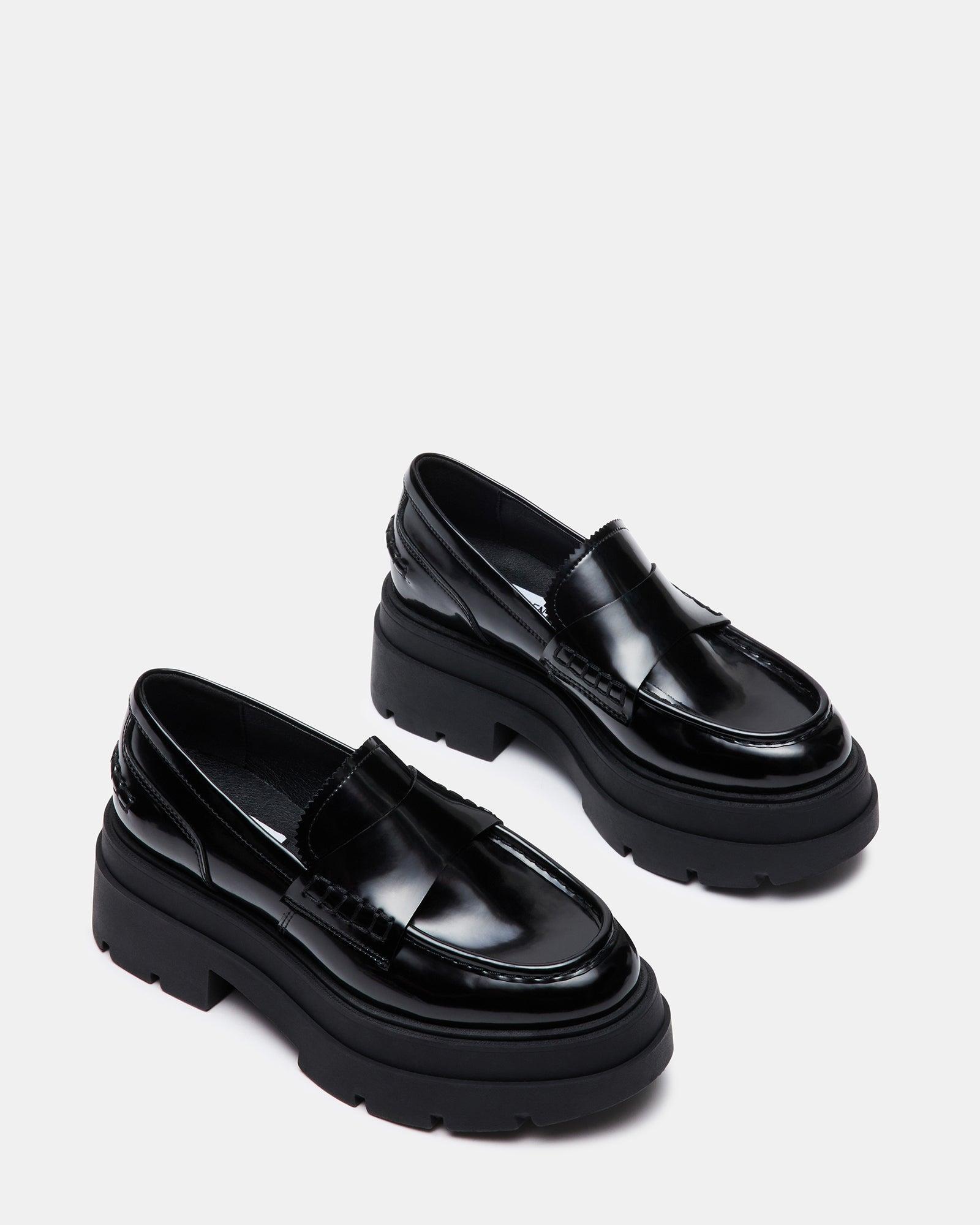 GAVEN BLACK LEATHER - SM REBOOTED Female Product Image