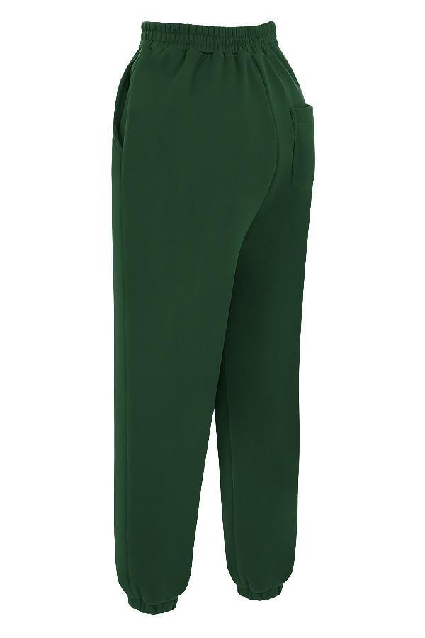 Sky Green Fleece Back Jogging Trousers Product Image