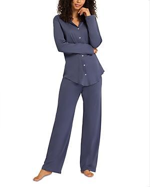Hanro Cotton Deluxe Long Pajama Set Product Image
