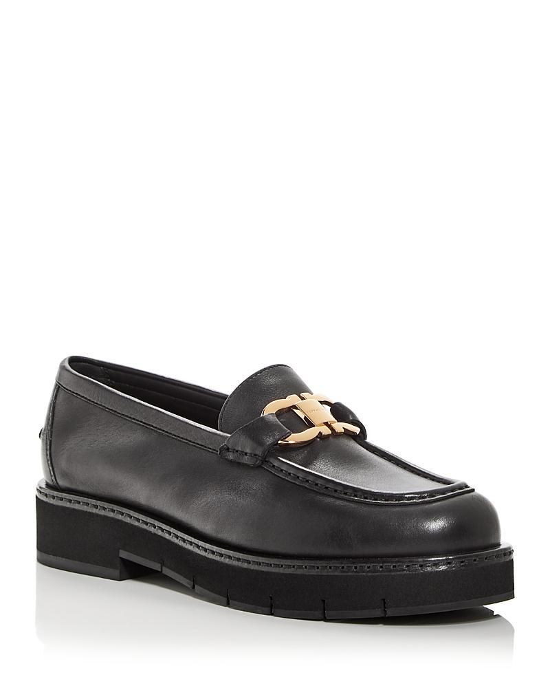 Womens Maryan Leather Lug-Sole Loafers Product Image