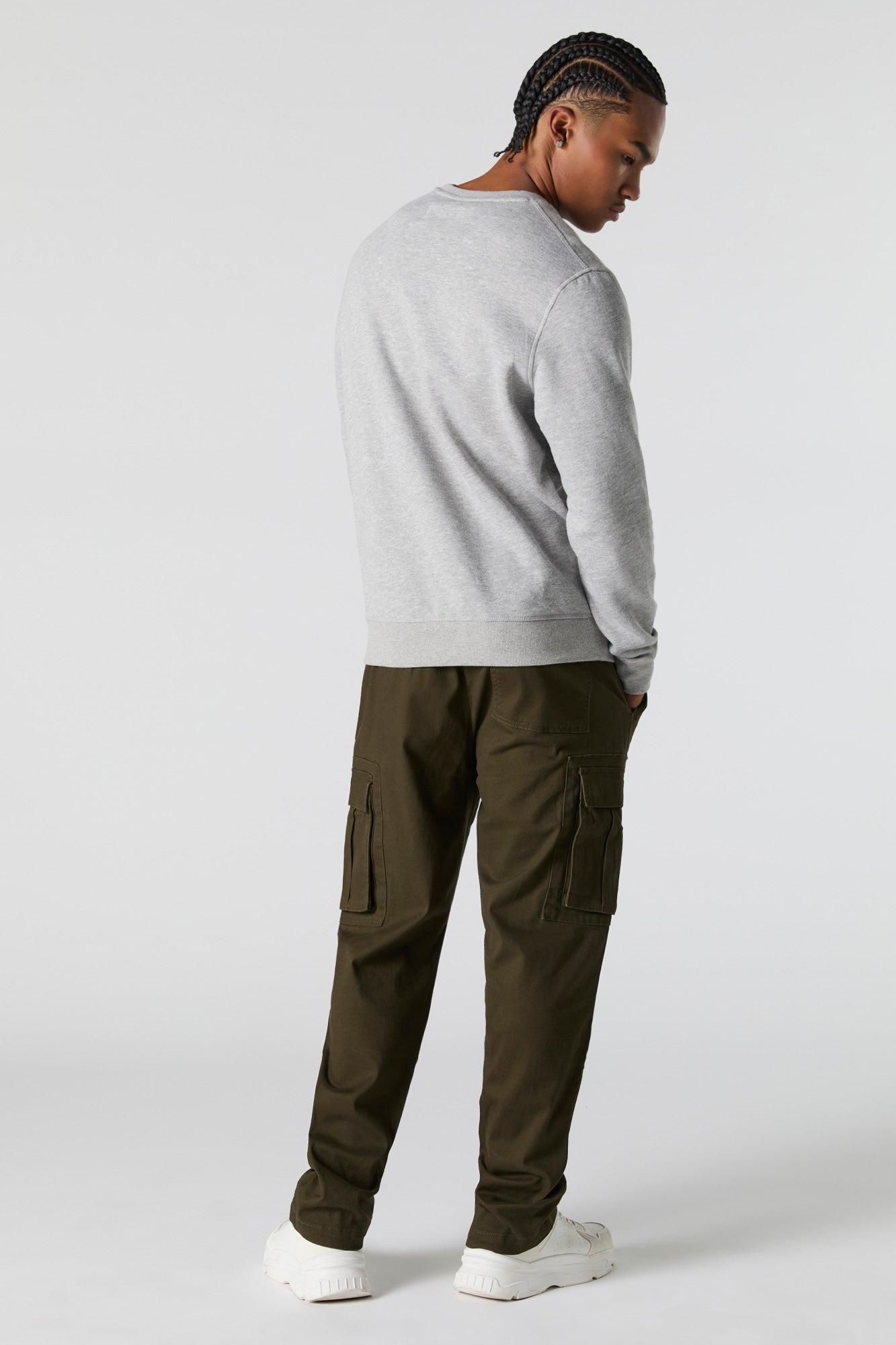 Zip Pocket Drawstring Cargo Pant Male Product Image