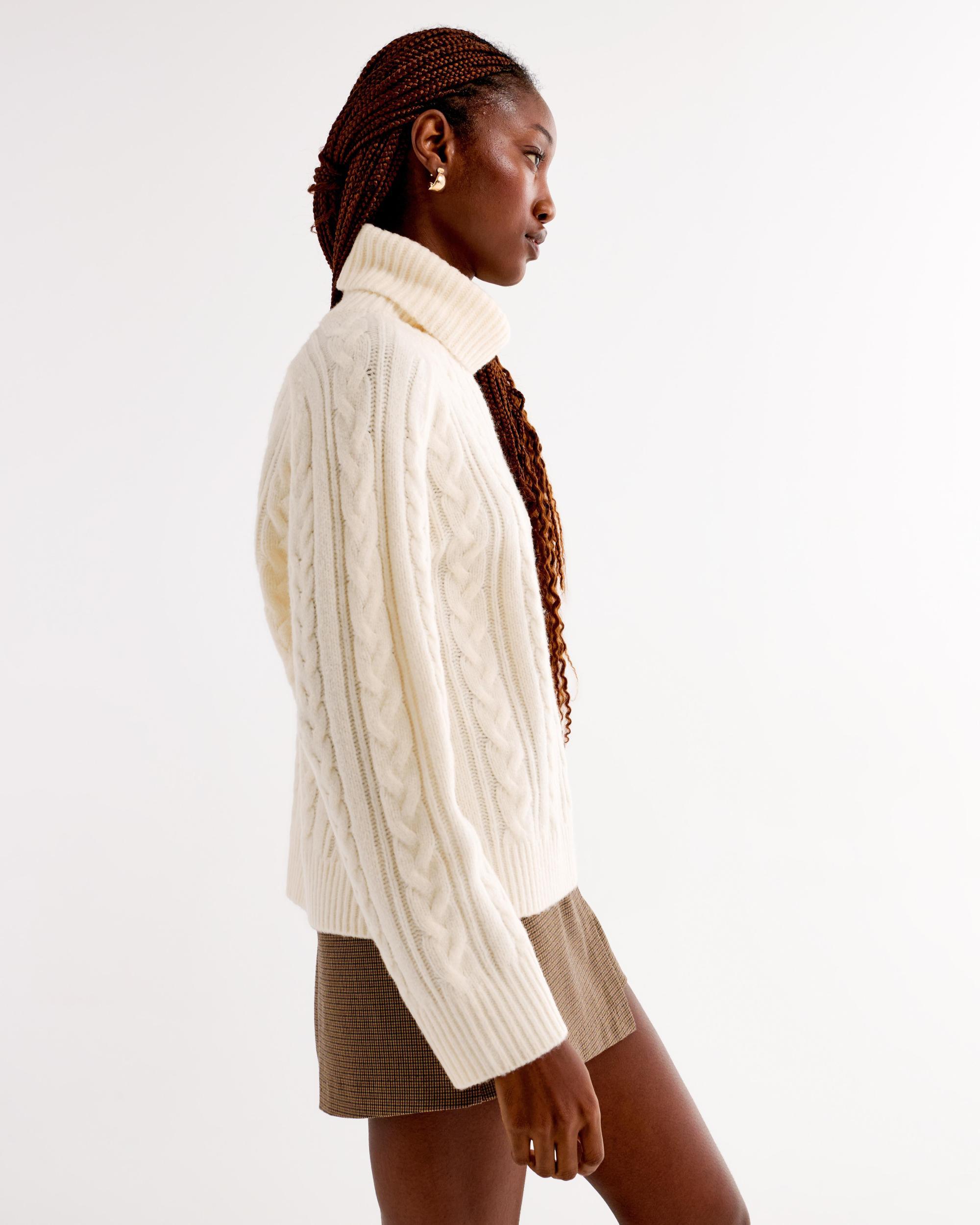 Fairisle Turtleneck Sweater Product Image